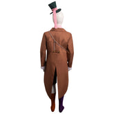 Kids Alice in Wonderland Mad Hatter Tarrant Hightopp Children Cosplay Costume Halloween Carnival Party Suit-Coshduk